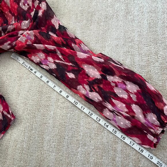 Tribal Jeans Boho Peasant Popover Summer Blouse Top L - Picture 7 of 12